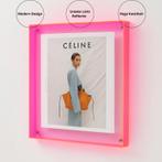 Acryl Fotolijst 25x25 cm – Roze Design, Nieuw
