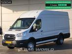 Ford Transit 130pk Dubbellucht L4H3 Trekhaak Airco Cruise Pa, Auto's, Stof, Gebruikt, Euro 6, Wit