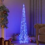 vidaXL Lichtkegel decoratief LED 120 cm acryl blauw, Diversen, Kerst, Verzenden, Nieuw