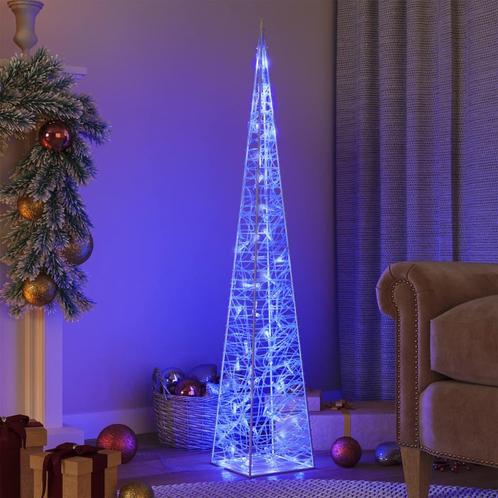 vidaXL Lichtkegel decoratief LED 120 cm acryl blauw, Diversen, Kerst, Nieuw, Verzenden