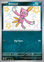 Sneasel 182/091 Paldean Fates, Ophalen of Verzenden, Nieuw, Losse kaart, Foil