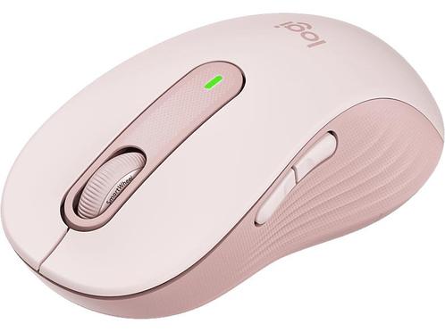 Logitech -  M650 L Draadloze Muis  - Roze, Computers en Software, Muizen, Nieuw, Draadloos, Verzenden