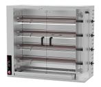 GGM Gastro | Gas kippengrill - 18,8kW - met 4 spiesen voor |, Verzenden