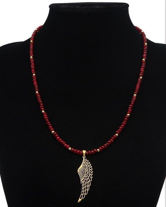 Rubis - Halsketting van de Engel Waker: Hemelse bescherming, Antiek en Kunst, Antiek | Boeken en Bijbels