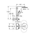 Regendoucheset Grohe Euphoria SmartControl System 31 cm met, Doe-het-zelf en Verbouw, Sanitair, Ophalen of Verzenden, Nieuw