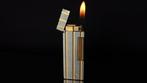 Dunill - Two-Tone Vertical Lines Pattern Rollagas Lighter -, Nieuw
