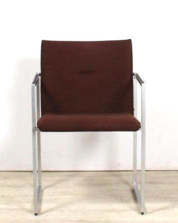 Arco Frame stoel, vilt bekleding, donkerbruin-alu beschikbaar voor biedingen