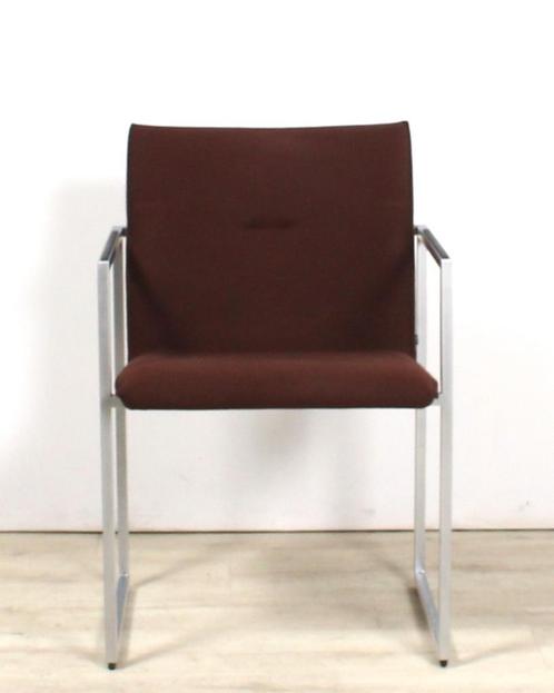 Arco Frame stoel, vilt bekleding, donkerbruin-alu, Huis en Inrichting, Stoelen, Nieuw, Ophalen of Verzenden