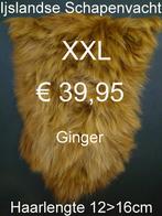 Schapenvacht IJSLANDSE GINGER BREEZE XXL Schapenvel € 39,95, Nieuw, Ophalen of Verzenden