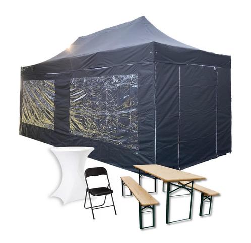 HUREN: Easy-Up Partytent 3×6 meter – Party Tent - Te HUUR, Hobby en Vrije tijd, Feestartikelen | Verhuur, Overige, Zo goed als nieuw