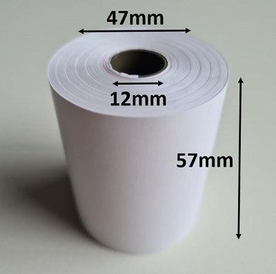 Thermorol 57x47x12 mm wit       BPA-vrij - 180 stuks, Zakelijke goederen, Kantoor en Winkelinrichting | Kantoorartikelen, Ophalen of Verzenden
