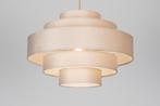 Rietveld Hanglampen - Beige, Zand - Stof, Metaal, Huis en Inrichting, Lampen | Hanglampen, Verzenden, Nieuw