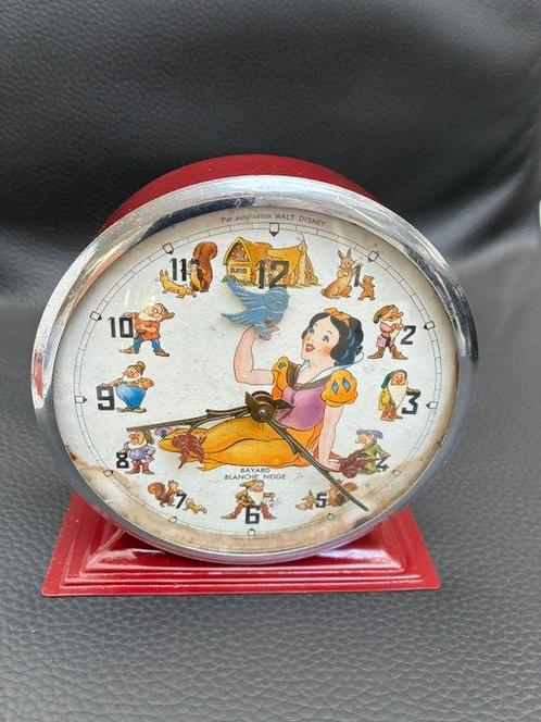 Wekker (3) - Bayard - Vintage Glas, Messing, Metaal -, Antiek en Kunst, Antiek | Klokken