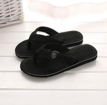 Slippers Heren Zwart- Strand- wellness - Badkamer- Zwembad- beschikbaar voor biedingen