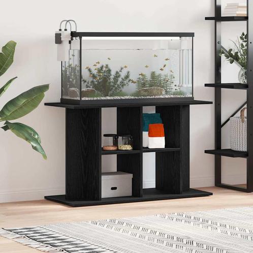 vidaXL Aquariumstandaard 100x40x60 cm spaanplaat zwart, Dieren en Toebehoren, Overige Dieren-accessoires, Nieuw, Verzenden