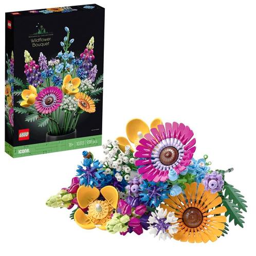 LEGO Icons 10313 Botanical Collection Boeket Met Wilde, Kinderen en Baby's, Speelgoed | Duplo en Lego, Nieuw, Verzenden