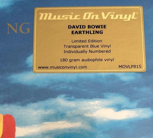 David Bowie - Earthling - Numbered #1409/2000 copies -, Cd's en Dvd's, Vinyl Singles