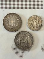 Wereld. Lotto di 3 monete in argento 1874/1964 (Zonder