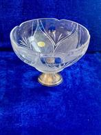 Fruitschaal - .800 zilver - Zilveren kom met sokkel