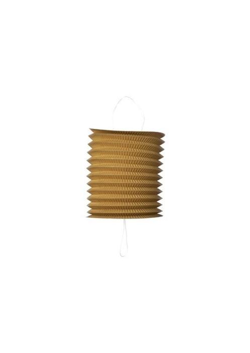 Gouden Lampion Metallic 16cm, Hobby en Vrije tijd, Feestartikelen, Nieuw, Verzenden