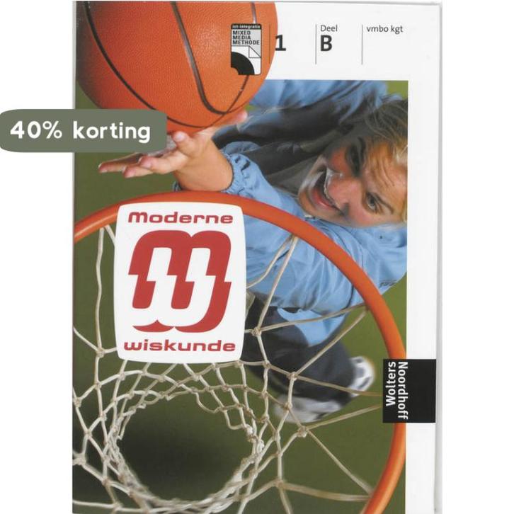 Moderne Wiskunde / 1B Vmbo Kgt / Deel Leerboek 9789001602376, Boeken, Schoolboeken, Zo goed als nieuw, Verzenden