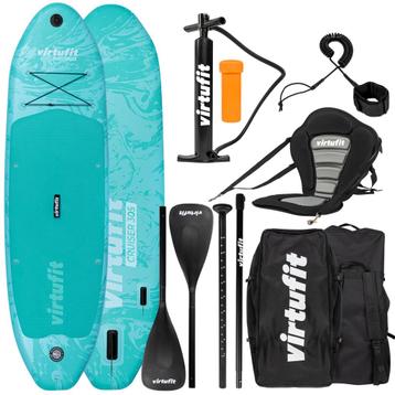 VirtuFit Supboard Cruiser 305 - Turquoise - Met Kajak zitje, beschikbaar voor biedingen