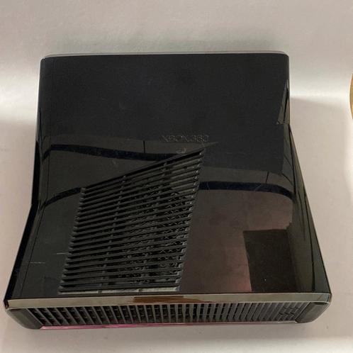Zwarte Xbox 360 Slim 250gb + Controller, Spelcomputers en Games, Spelcomputers | Xbox 360, Ophalen of Verzenden