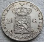 Nederland. Willem III (1849-1890). 2 1/2 Gulden 1867
