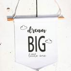 Canvas Twinkle Twinkle Little Star en Dream Big Little One, Verzenden, Nieuw, Wanddecoratie