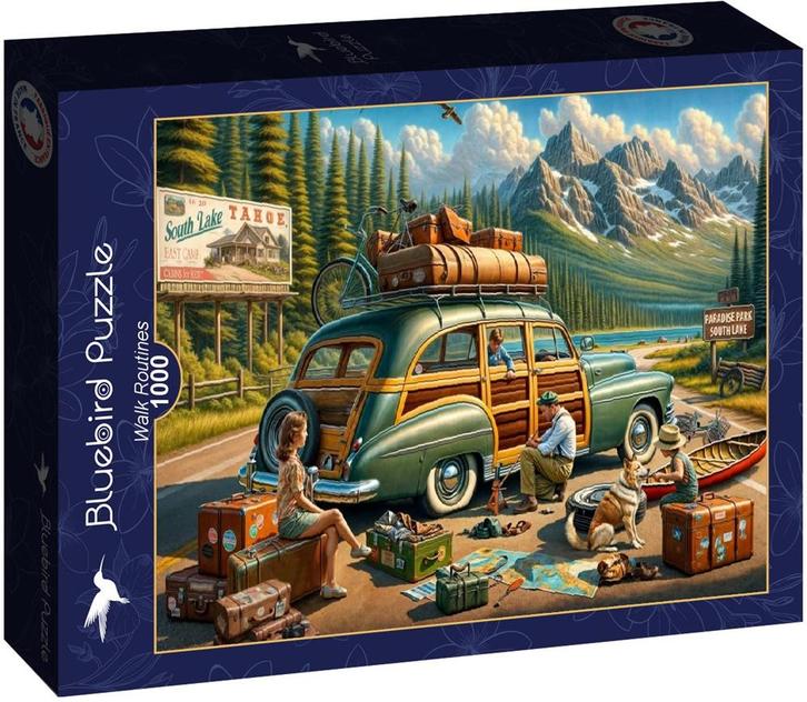 Wandelroutines Puzzel (1000 stukjes) | Bluebird Puzzle -, Hobby en Vrije tijd, Denksport en Puzzels, Nieuw, Verzenden