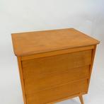 Ladekast | Vintage | Eiken |  4098, Huis en Inrichting, Minder dan 50 cm, Eikenhout, Mid-Century, Ophalen of Verzenden