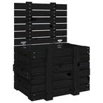 Opbergbox Zwart Grenen 58cm - Retourdeal - 35% Korting!, Huis en Inrichting, Overige Huis en Inrichting, Ophalen of Verzenden
