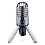 Meteor Mic Verchroomde retro-look usb microfoon voor Skype p, Ophalen of Verzenden, Nieuw