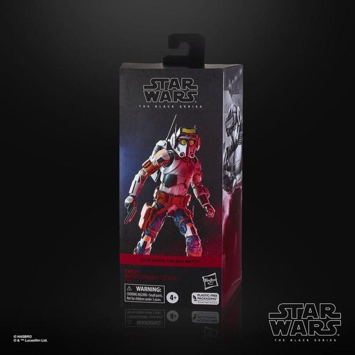Star Wars: The Bad Batch Black Series Tech (Mercenary Gear, Hobby en Vrije tijd, Overige Hobby en Vrije tijd, Zo goed als nieuw