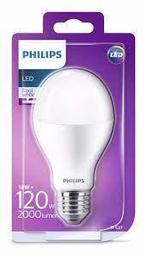 Philips 18W (120W) E27 Cool White Non-dimmable Bulb energy-s, Led-lamp, Minder dan 30 watt, Verzenden, Philips 18W (120W) E27 Cool White Non-dimmable Bulb energy-savin