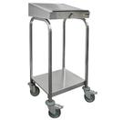 RVS Lessenaar met wieltjes HorecaTraders, Verzenden, Nieuw in verpakking