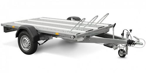 Motortrailer Stema STM tot 3 motoren 251x153cm 850kg geremd, Auto diversen, Aanhangers en Bagagewagens, Ophalen of Verzenden
