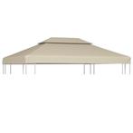 Prieel Vervangdoek 3x4m Beige - Retourdeal! 46% Korting, Minder dan 4 meter, Nieuw, Paviljoen, Minder dan 5 meter