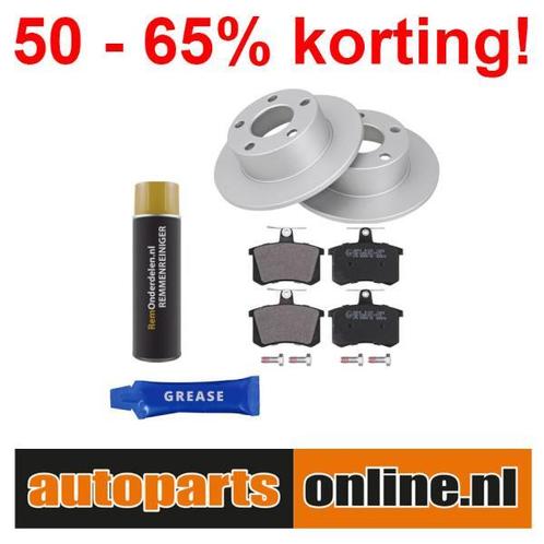 Remschijven + Remblokken Audi A6 achterzijde, Auto-onderdelen, Besturing, Nieuw, Audi, Verzenden
