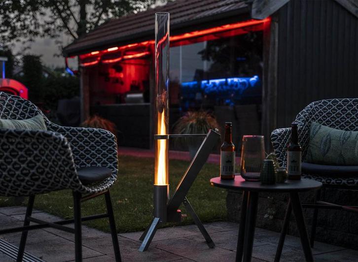 Green Flame BPH-R80-A Outdoor Pellet Lounge Heater -, Tuin en Terras, Terrasverwarmers, Nieuw, Verzenden