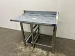 RVS Afvoertafel waterontharder bodemschap en korvenopslag, Ophalen of Verzenden, Nieuw zonder verpakking, RVS Meubilair