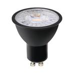 LED GU10 lamp Zwart 3W 2700K 60º 240lm Dimbaar Ø5cm, Ophalen of Verzenden, Nieuw