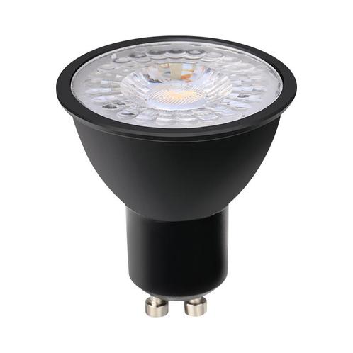 LED GU10 lamp Zwart 3W 2700K 60º 240lm Dimbaar Ø5cm, Huis en Inrichting, Lampen | Overige, Nieuw, Ophalen of Verzenden