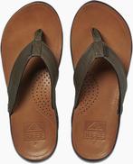 Reef J-Bay Iii Heren Slippers - Olive/Tan - Maat 40, Kleding | Heren, Schoenen, Verzenden, Nieuw