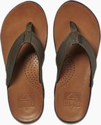 Reef J-Bay Iii Heren Slippers - Olive/Tan - Maat 40, Nieuw, Verzenden