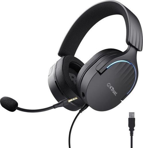 Trust GXT 490 Fayzo RGB Headset - 7.1 surround sound - USB, Spelcomputers en Games, Spelcomputers | Sony PlayStation 4, Zo goed als nieuw
