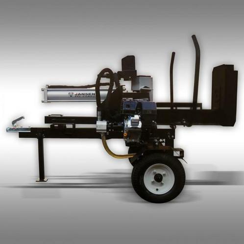 Houtklover Jansen HS-22A62, 22 t, 62 cm, benzine, Zakelijke goederen, Machines en Bouw | Tuin, Park en Bosbouw, Kloofmachine, Ophalen of Verzenden
