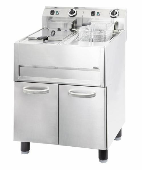 Elektrische Friteuse RVS | 2x13L Casselin, Zakelijke goederen, Horeca | Keukenapparatuur, Verzenden