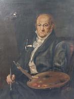 Juan Barba (1915-1982) - Retrato de Francisco de Goya, Antiek en Kunst