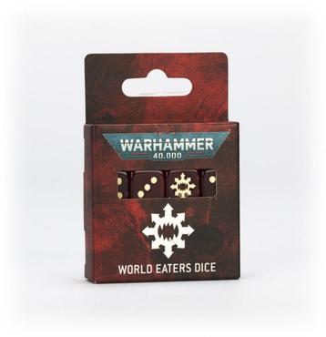 World Eaters Dice set (Warhammer 40.000 nieuw) beschikbaar voor biedingen